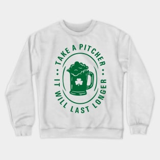 Take a Pitcher - St Patrick Crewneck Sweatshirt